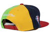 Mitchell & Ness Red/Multi NBA Atlanta Hawks What The? Snapback - OSFA