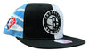 Mitchell & Ness Black/Blue NBA Brooklyn Nets What The? Snapback - OSFA