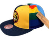 Mitchell & Ness Navy/Multi NBA Denver Nuggets What The? Snapback - OSFA