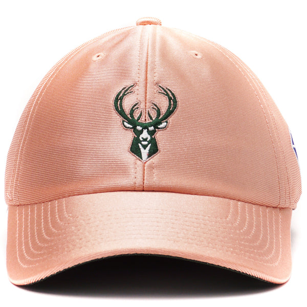 Mitchell & Ness Rose Gold NBA Milwaukee Bucks 75th Anniversary Strapback - OSFA
