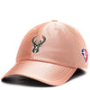 Mitchell & Ness Rose Gold NBA Milwaukee Bucks 75th Anniversary Strapback - OSFA