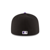 New Era 59Fifty Black/Purple MLB Colorado Rockies Alternative Fitted (70358576)