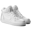 Big Kid's Nike Court Borough Mid White/White-White (839977 100)