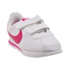 Little Kid's Nike Cortez Basic SL White/Pink Prime (904767 109)