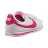 Little Kid's Nike Cortez Basic SL White/Pink Prime (904767 109)