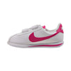 Little Kid's Nike Cortez Basic SL White/Pink Prime (904767 109)