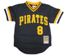 Mitchell & Ness Black MLB Pittsburgh Pirates Willie Stargell BP Jersey