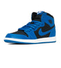 Little Kid's Jordan 1 Retro High OG Dk Marina Blue/Blk-Wht (AQ2664 404)