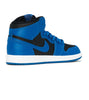 Little Kid's Jordan 1 Retro High OG Dk Marina Blue/Blk-Wht (AQ2664 404)