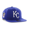 Men's 47 Brand Kansas City Royals Sure Shot Snapback Hat - OSFA
