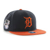 Men's 47 Brand Detroit Tigers Sure Shot 2 Tone Snapback Hat - OSFA