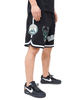 Pro Standard Black NBA Milwaukee Bucks Pro Team Logo Short