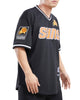 Men's Pro Standard Black NBA Phoenix Suns Logo Mesh Pro Team Short Sleeve T-Shirt