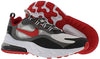 Big Kid's Nike Air Max 270 React Black/Univ Red-Iron Grey (BQ0103 013)
