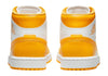 Women's Jordan 1 Mid White/University Gold-White (BQ6472 117)