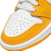 Women's Jordan 1 Mid White/University Gold-White (BQ6472 117)