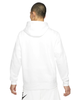 Men's Nike Sportswear Wht/Black Club Fleece Full-Zip Hoodie (BV2645 100)