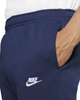 Men's Nike Midnight Navy/White Sportswear Club Fleece Joggers (BV2671 410)