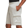 Men's Nike Grey Heather Club Fleece Cargo Shorts (CZ9956 063)