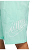 Men's Nike Teal Woven Alumni Shorts