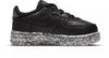 Toddler's Nike Force 1 KSA Black/Black-Metallic Silver (DB4587 001)