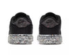 Toddler's Nike Force 1 KSA Black/Black-Metallic Silver (DB4587 001)