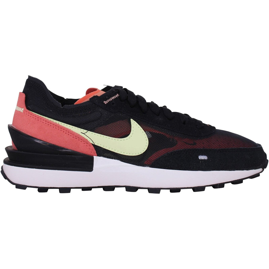 Women's Nike Waffle One Black/Lime Ice-Magic Ember (DC2533 002)