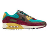 Men's and Big Kid's Nike Air Max 90 NRG Rdgrck/Blk-Trbo Grn (DC6083 200)
