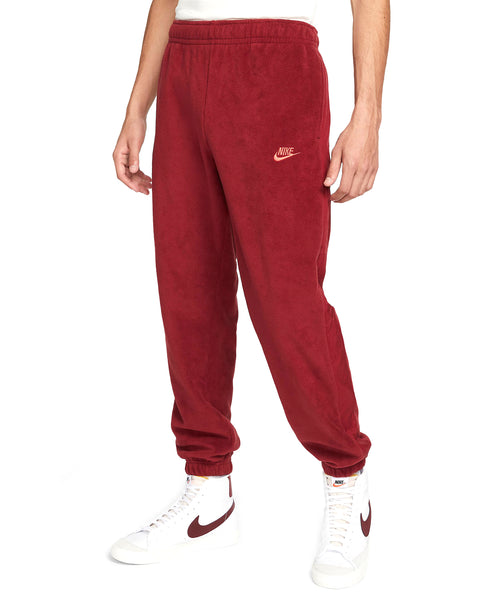 Men's Nike Team Red/Lobster Essentials Fleece Pants