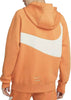 Men's Nike Hot Cr/Prl Wht Sportswear Swoosh Tech Fleece Pullover Hoodie