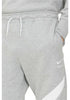 Men's Nike Gray/White Sportswear Swoosh Tech Fleece Pants