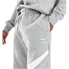 Men's Nike Gray/White Sportswear Swoosh Tech Fleece Pants