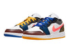 Big Kid's Jordan 1 Low MMD BG White/Bright Mango-Black (DH7547 100)