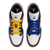 Big Kid's Jordan 1 Low MMD BG White/Bright Mango-Black (DH7547 100)