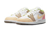 Big Kid's Jordan 1 Low SE White/Vivid Green-White (DJ0341 100)