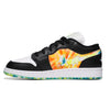 Big Kid's Jordan 1 Low SE Black/White-Team Orange (DJ6252 038)