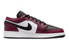 Big Kid's Jordan 1 Low SE Dark Beetroot/Black-Roma Green (DM0589 635)