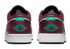 Big Kid's Jordan 1 Low SE Dark Beetroot/Black-Roma Green (DM0589 635)