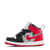 Toddler's Jordan 1 Mid SE White/University Red-Black (DM1209 150)