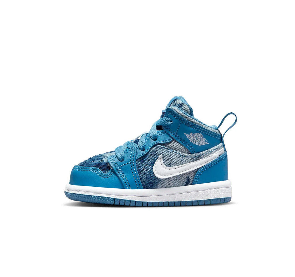 Toddler's Jordan 1 Mid Dutch Blue/White (DM8950 400)