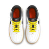 Little Kid's Nike Force 1 LV8 Wht/Anthracite-Yellow Strike (DO5856 100)