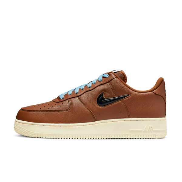 Men's Nike Air Force 1 Low '07 Prm Vntg Pecan/Bk-Alpha Orng (DO9785 200)