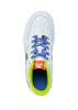 Big Kid's Nike Air Force 1 LV8 White/Multi-Color-Medium Blue (DQ7767 100)