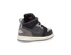 Toddler's Jordan 1 Mid SE Craft Blk/Cement Grey-Lt Graphite (DV0437 001)