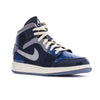 Big Kid's Jordan 1 Mid SE Craft Obsidian/White-French Blue (DX2193 400)