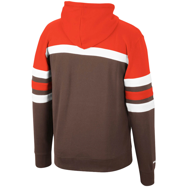 Cleveland Browns Mitchell & Ness Head Coach Pullover Hoodie