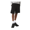 Men's Lacoste Black Side Stripe Logo Fleece Shorts