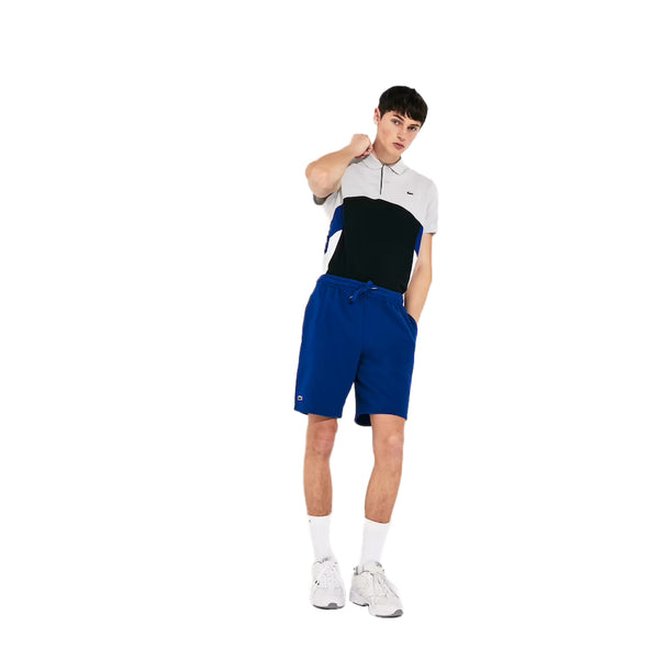 Men's Lacoste Blue Sport Tennis Fleece Shorts