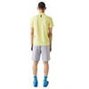Lacoste Grey/Light Blue Oversized Croco Print Organic Cttn Fleece Shorts