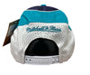 Mitchell & Ness Prpl/Tl NBA Charlotte Hornets Freethrow HWC Snapback Hat - OSFA